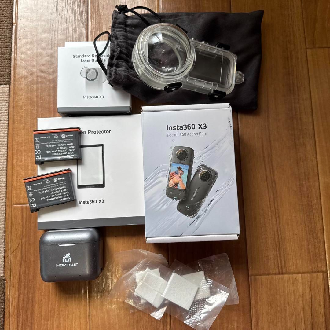 Insta360 X3 本体＋付属品セット