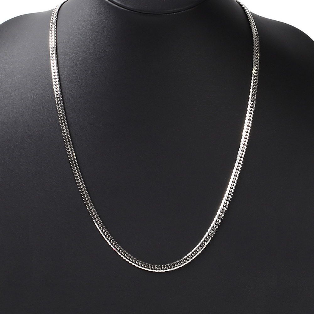 プラチナ　喜平ネックレス 喜平ネックレス プラチナ 6面 ダブル 50g 60cm 造幣局検定 - メルカリ