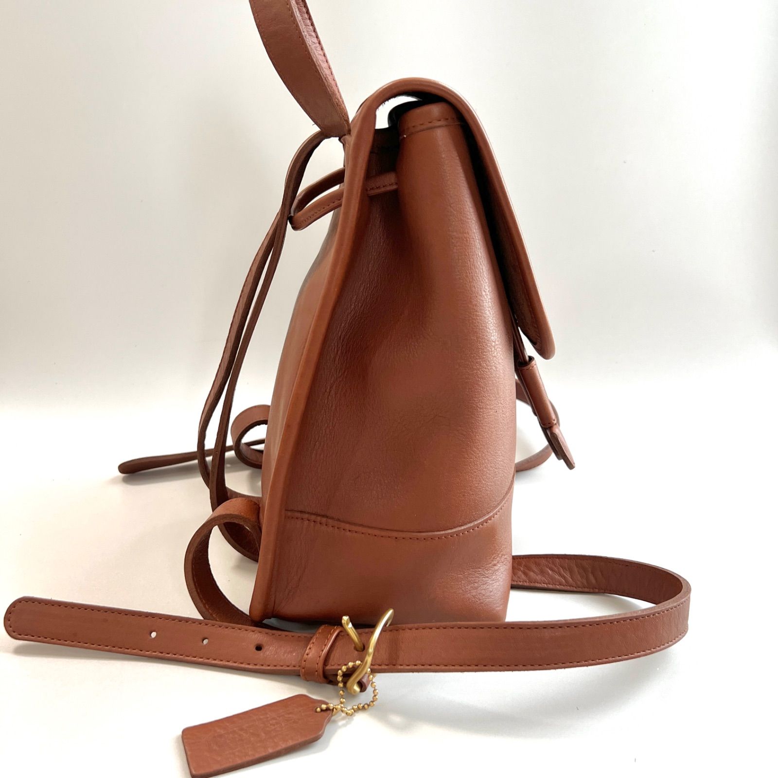 美品】COACH オールドコーチ リュックサック バックパック ブラウン 