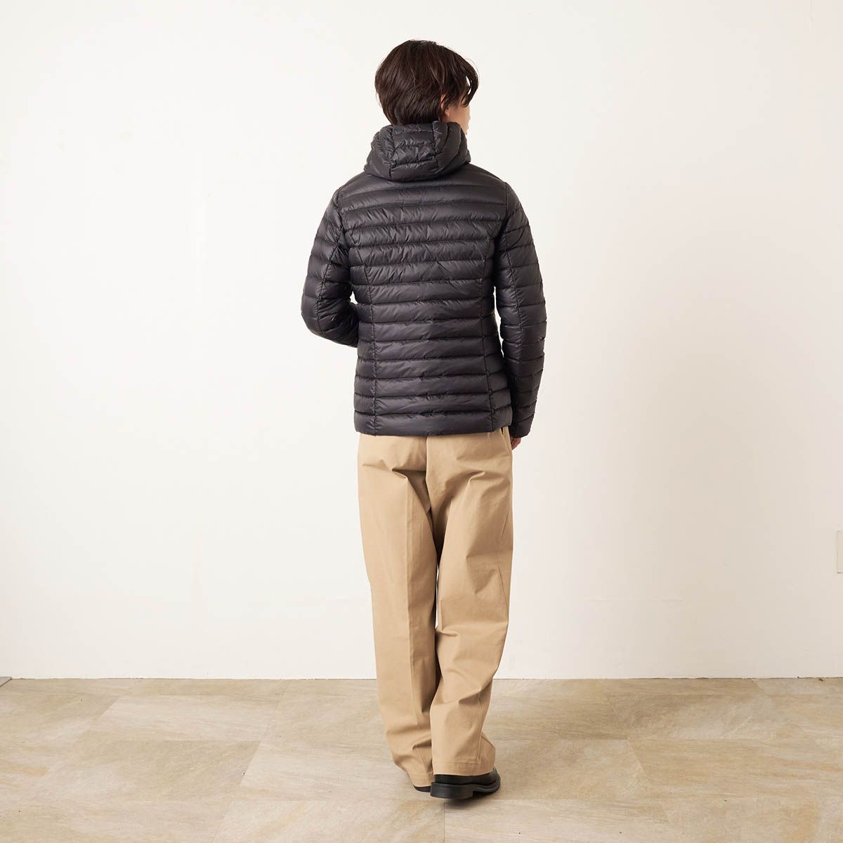 新品 ジョット JOTT ダウンジャケット LIGHTWEIGHT HOODED DOWN JACKET 