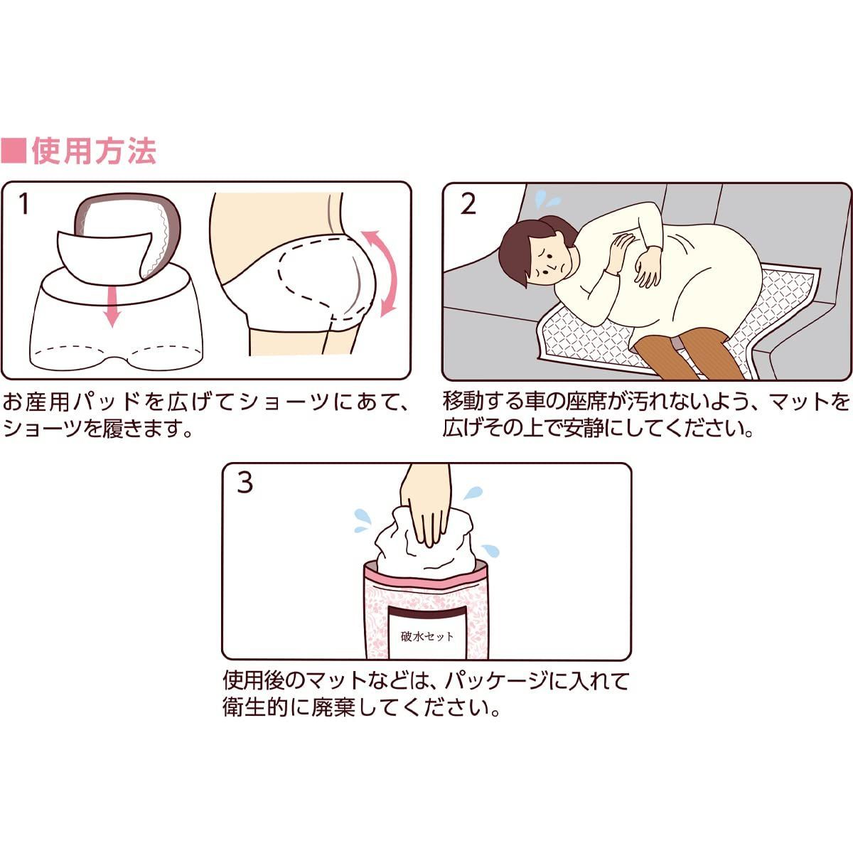 dacco出産準備セット 破水セット - その他