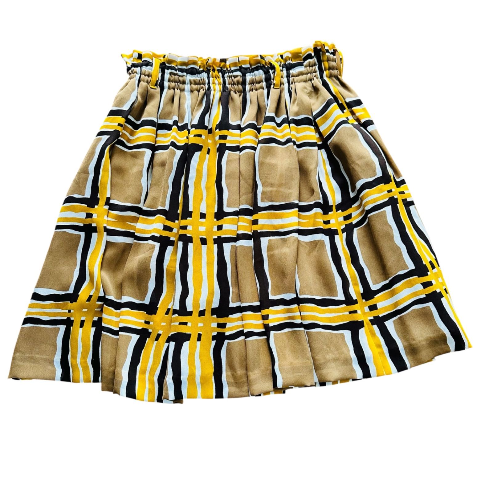 希少 バーバリー ブルーレーベル メガチェック ミニ フレアスカート ベルト付き ✨Burberry Blue label✨フレアスカート メガチェック柄 ベルト