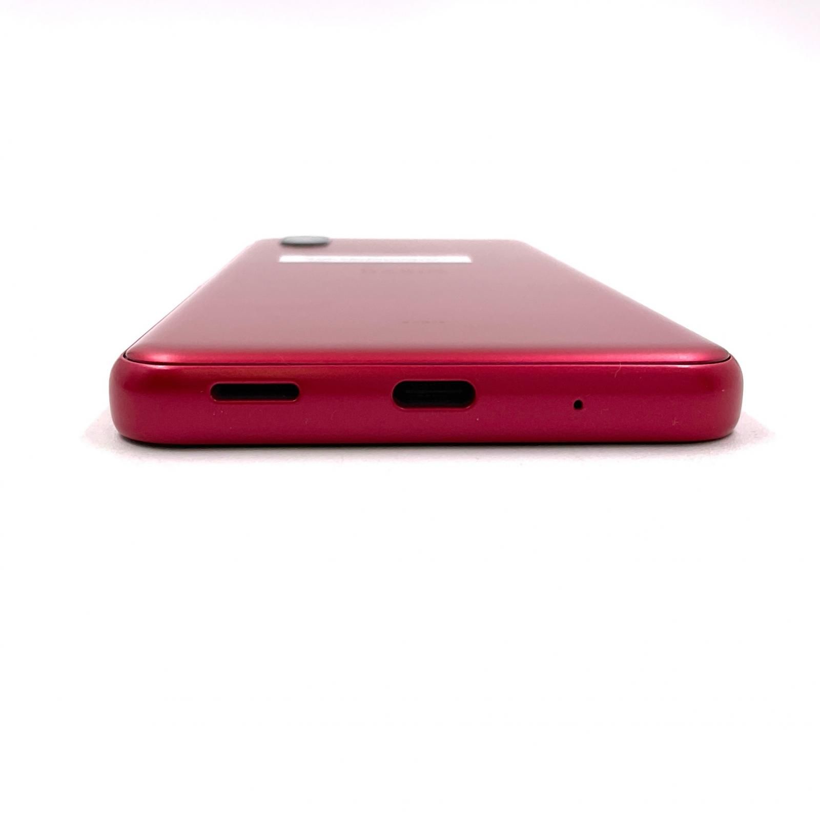 SHARP BASIO active 64GB レッド au SHG09 白ロム 美品 動作確認