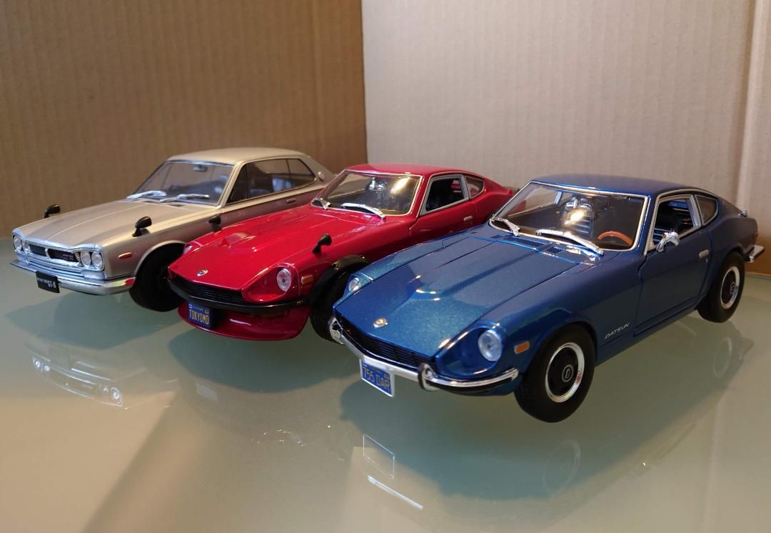 1/18 日産（ダットサン）フェアレディ240Z 1971 メタリックブルー - メルカリ