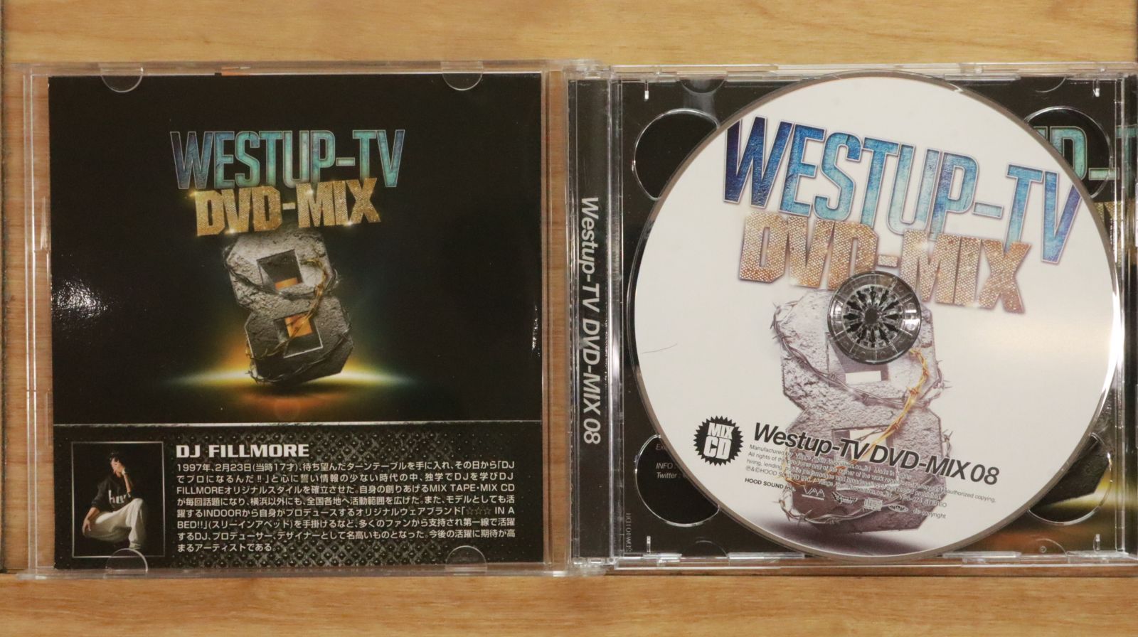 中古CD☆ディージェイフィルモア/DJ FILLMORE□ Westup-Terebi