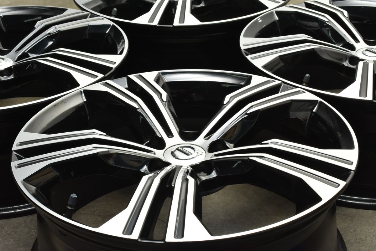 ボルボ VOLVO XC40 インスクリプション 純正 19in 7.5J 50.5 PCD108 4本セット ダイヤモンドカットデザイン 5ダブルスポーク