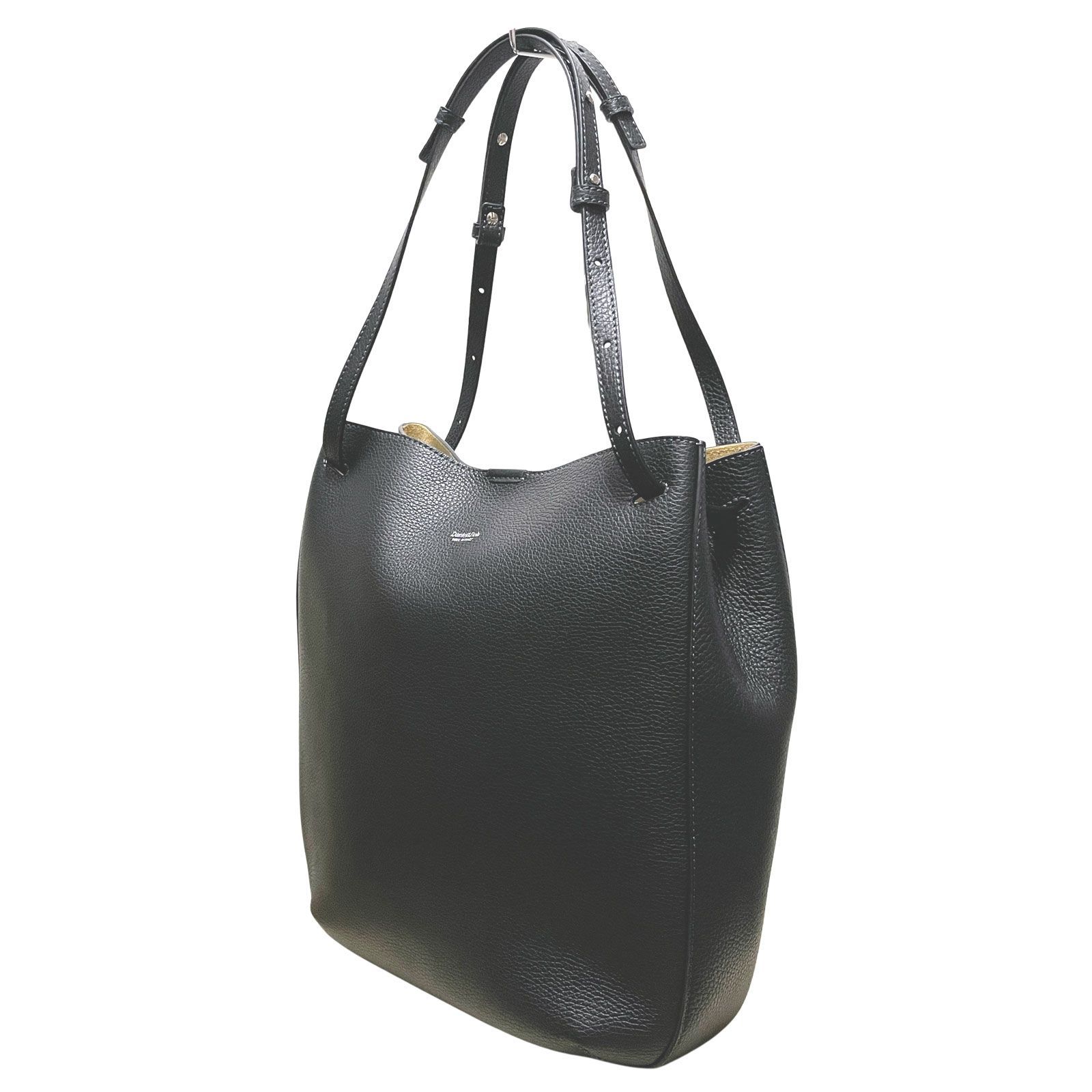 【ほぼ新品です】Daniel&Bob ブラックショルダーバッグ　HOBO-35 Daniel&Bob ダニエル&ボブ HOBO-35 ALCE accopiato ホーボー35