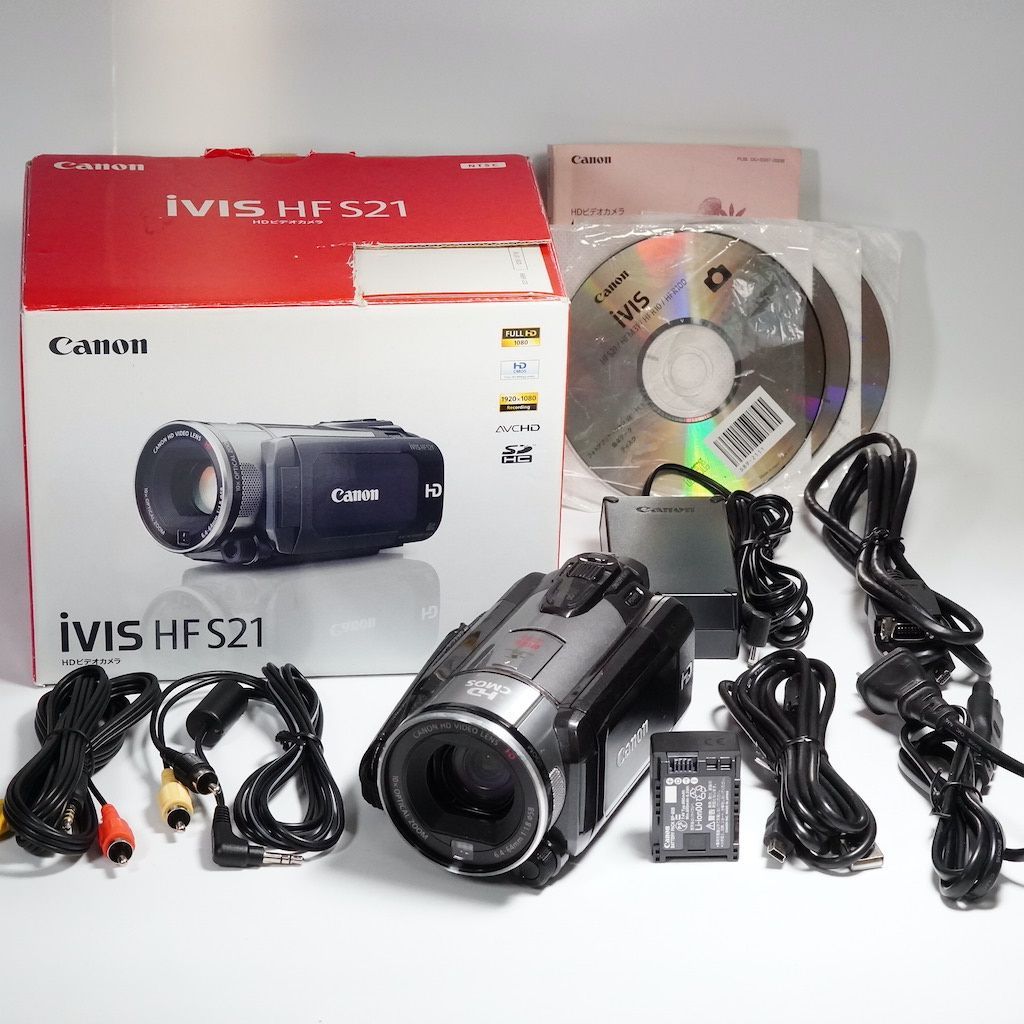 Canon キヤノン IVIS HF S21 ビデオカメラ - ビデオカメラ