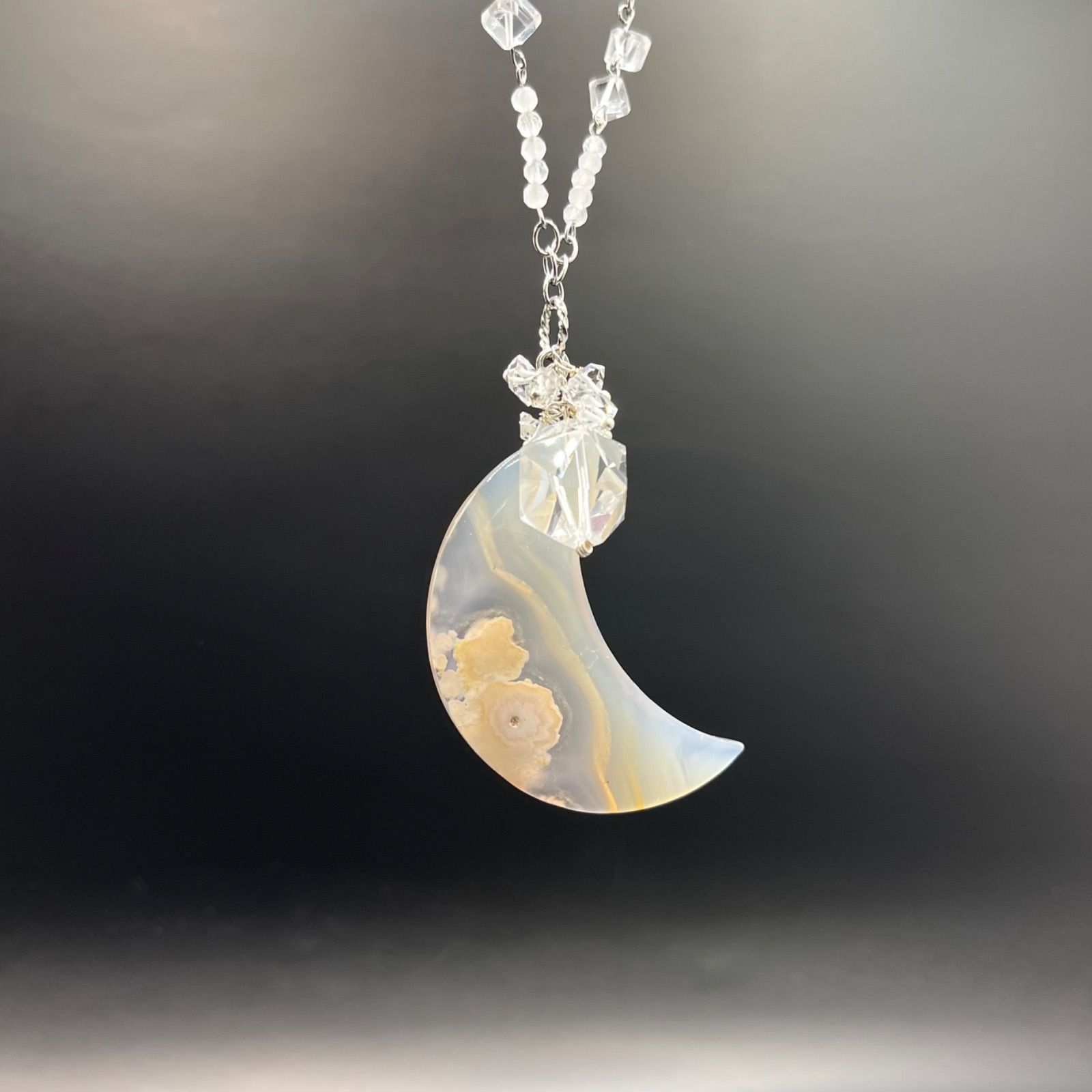 MYOSPARK ステンレススチール 舞い上がる鳩 鳥ペンダント