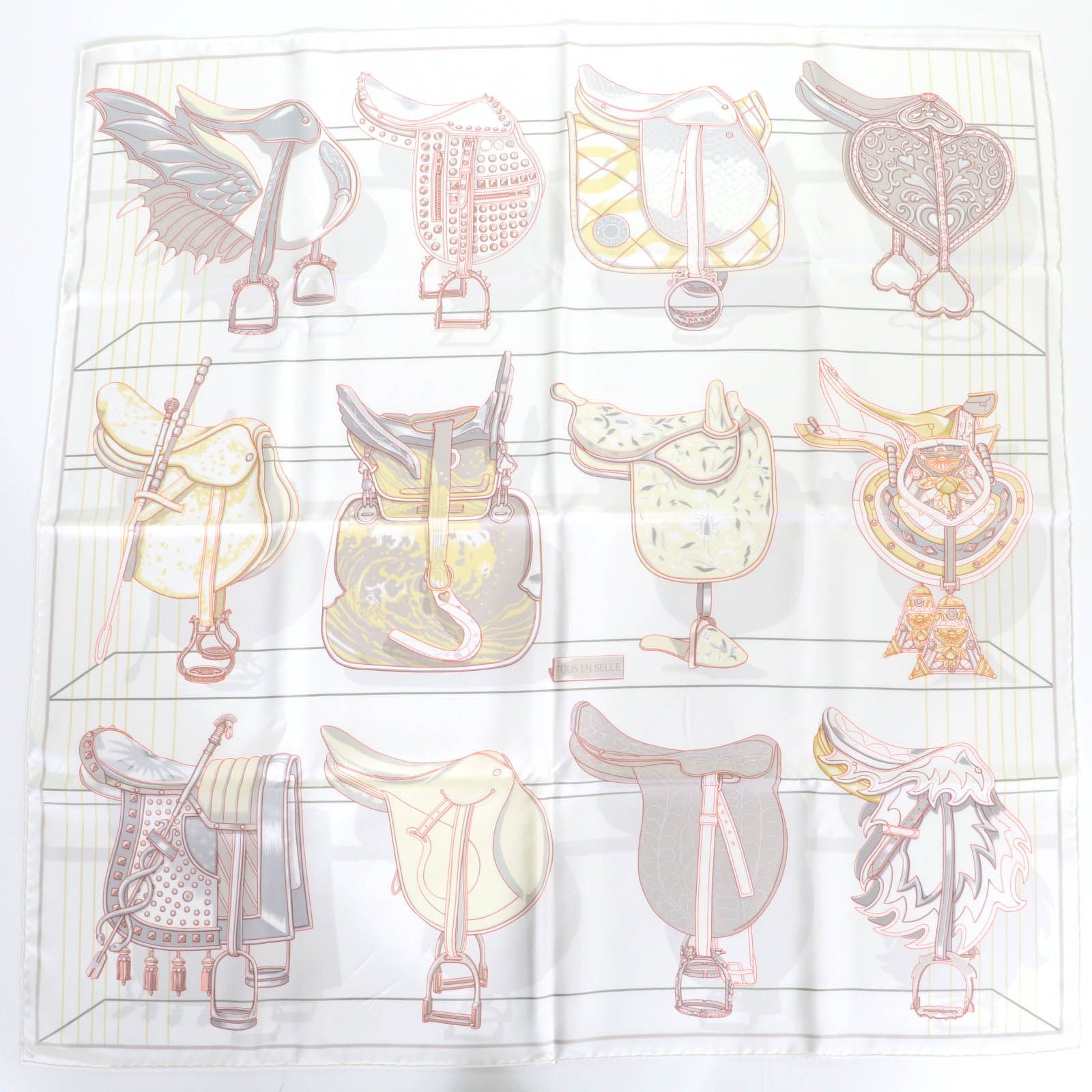 【新品未使用】2025春夏　エルメス　HERMES　カレ 90 弓形連結 001554S 04_video_2-AVS?wid=800