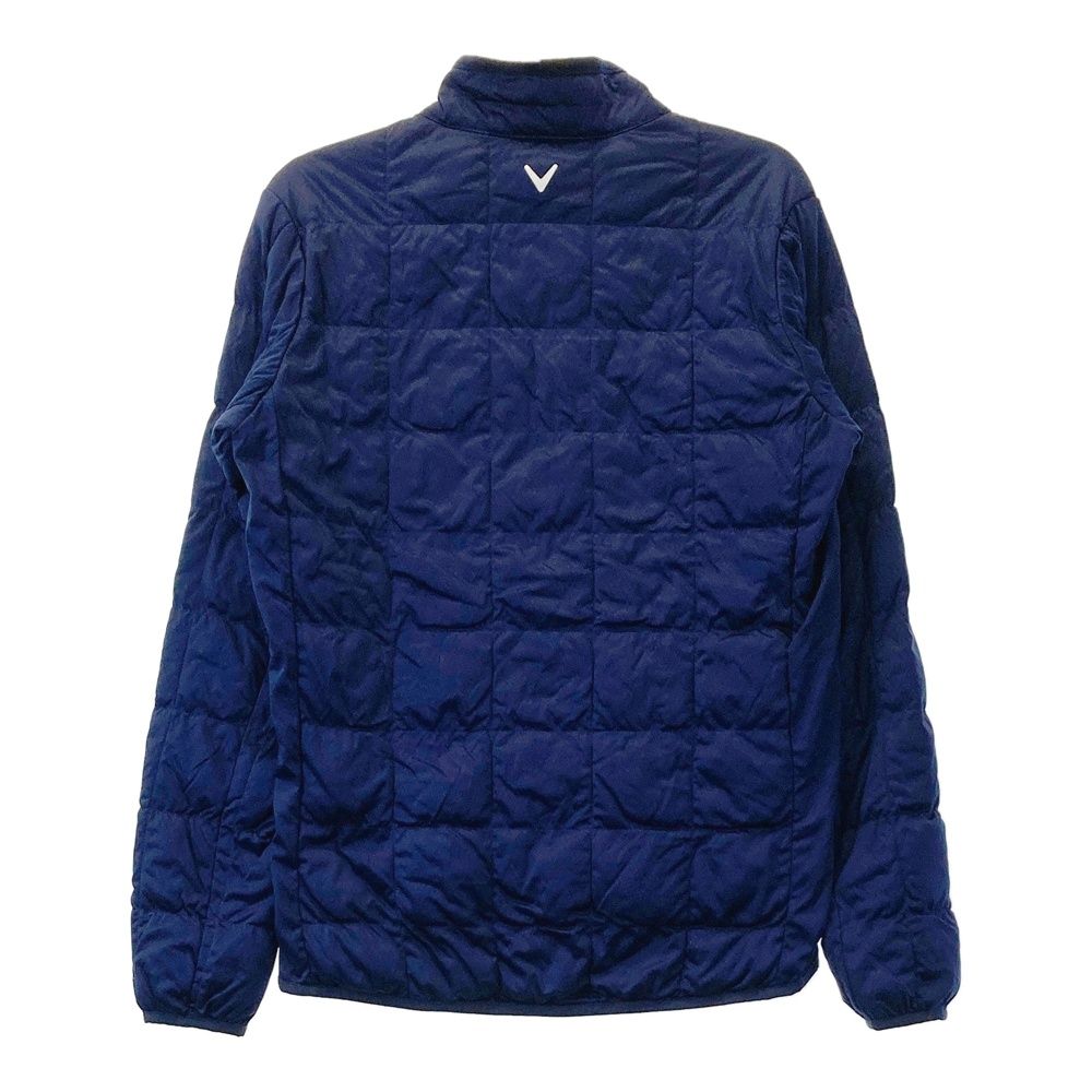 サイズ：M CALLAWAY キャロウェイ 中綿ジャケット 総柄 ネイビー系