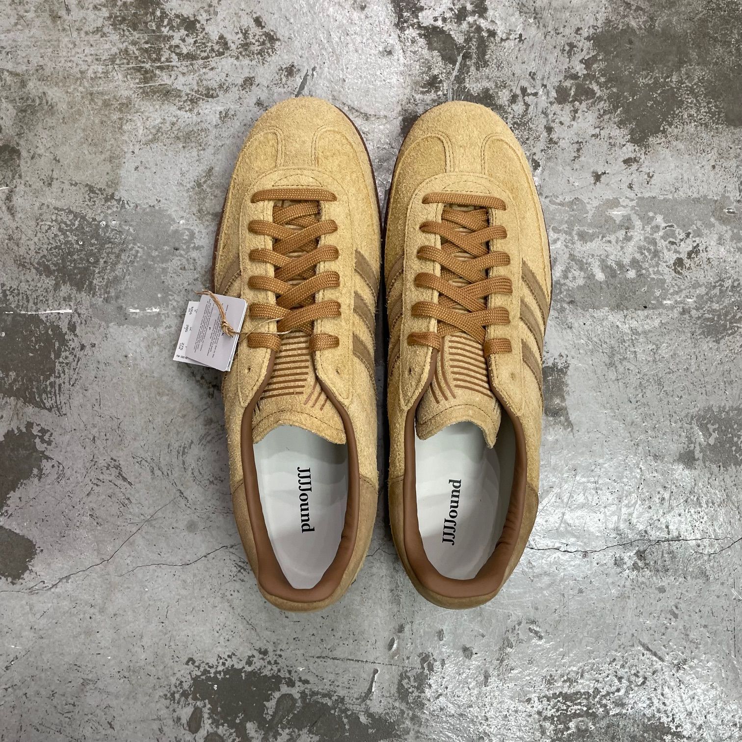 新品 JJJJOUND ADIDAS SAMBA TOBACCO ID8709 タバコ サンバ スエード 