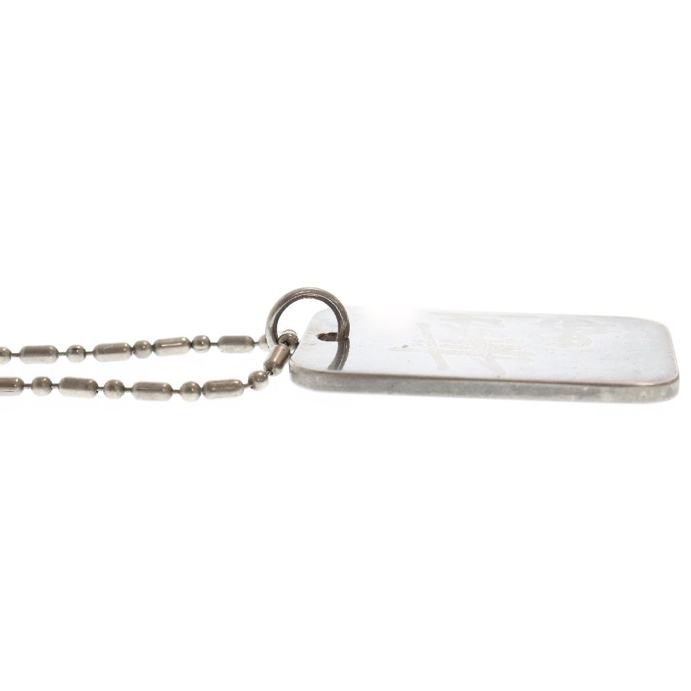 STUSSY (ステューシー) DOG TAG PEACE AND PROSPERITY ドッグタグ