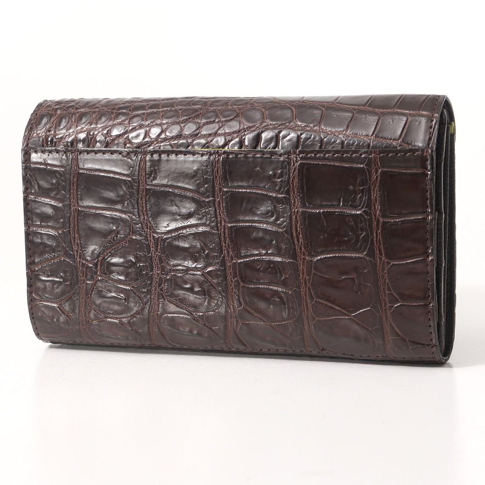 ADMJアクセソワ エーディーエムジェイ 長財布 クロコダイル マット  