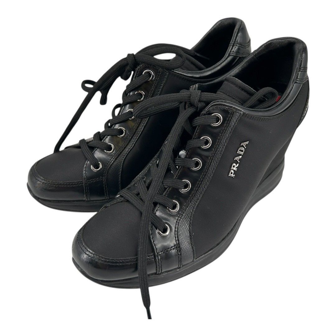 PRADA レディース ブーツ ブラック サイズ表記35