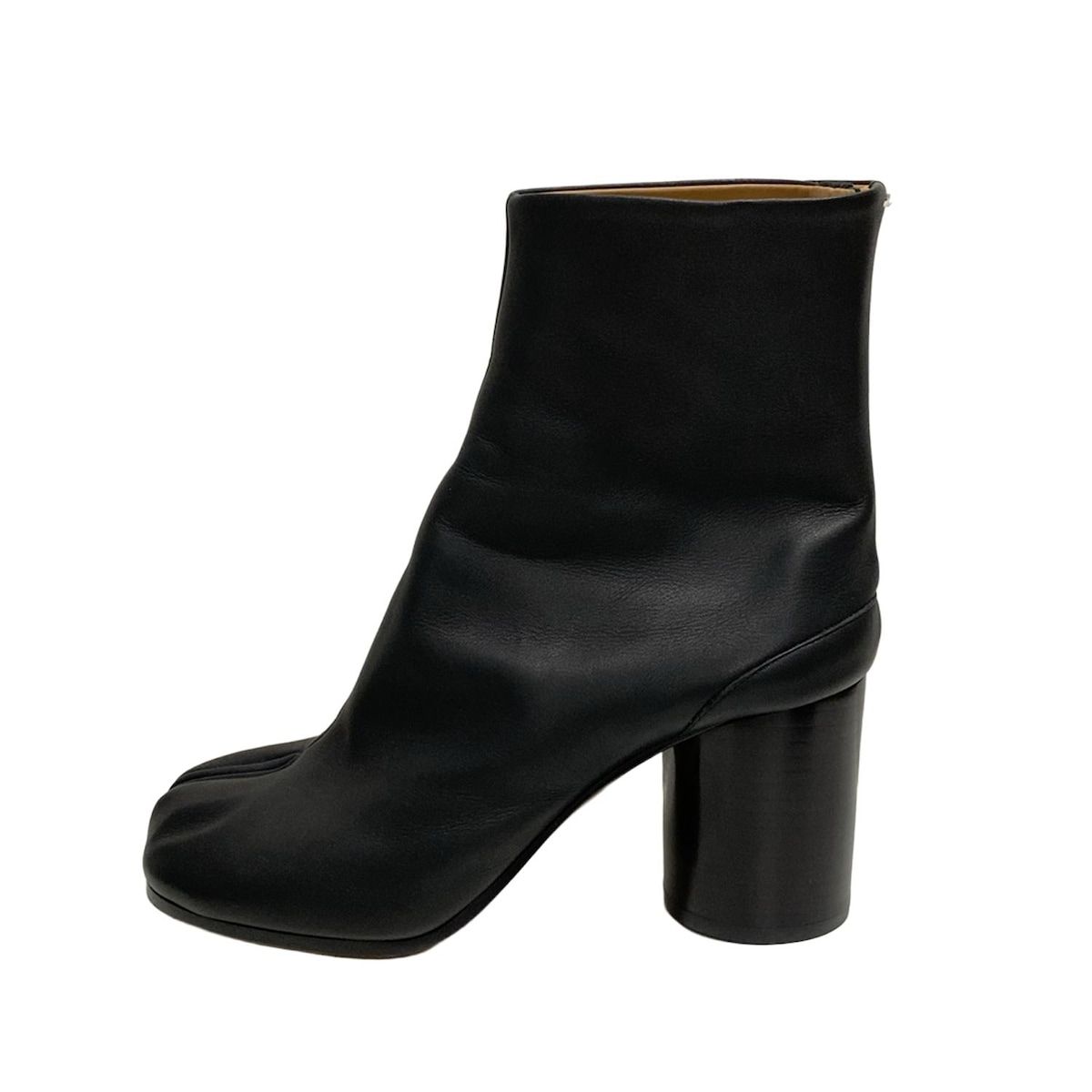 Maison Margiela メゾンマルジェラ ショートブーツ 38 レディース - 黒 タビ|アウトソール張替済 レザー