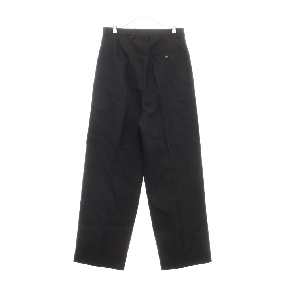 BALENCIAGA (バレンシアガ) ウールスラックスパンツ ブラック 814569