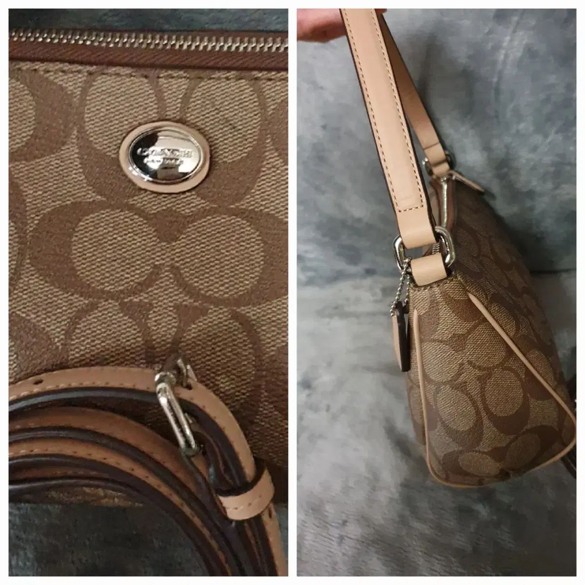 ＃ COACH コーチ ブランド クロスバッグ