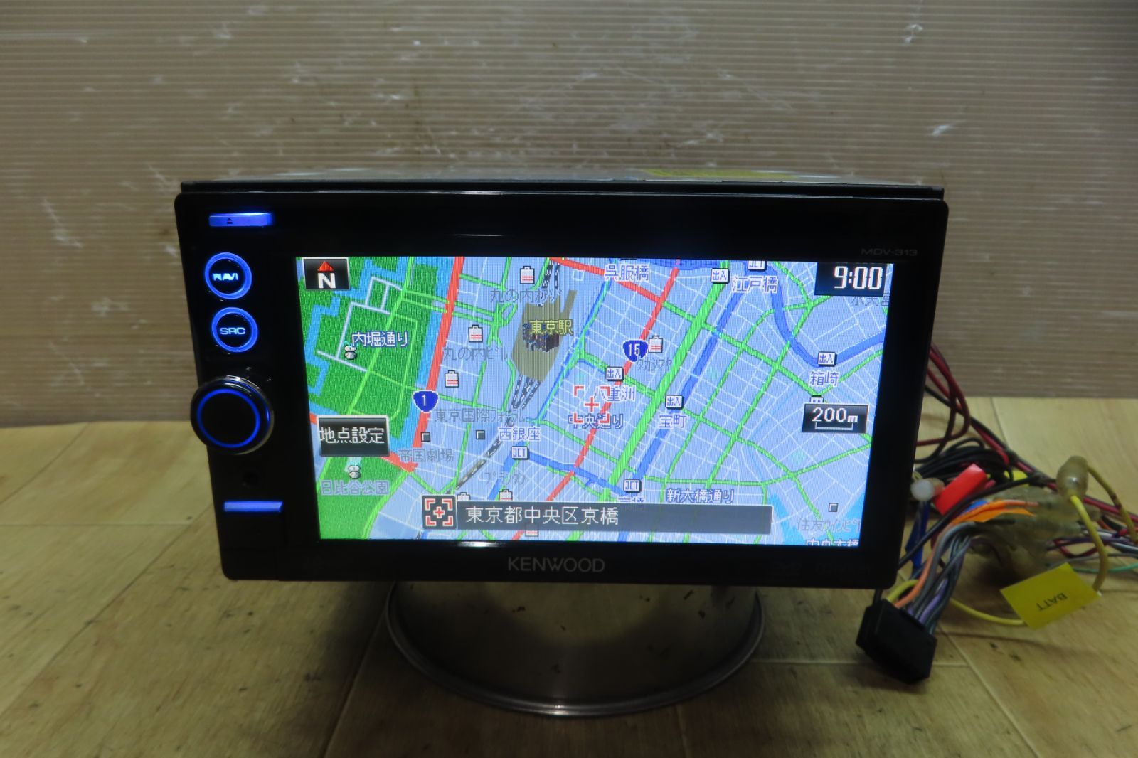 KENWOOD ケンウッド メモリーナビ MDV-313 B03516-GYA80 MDV-313