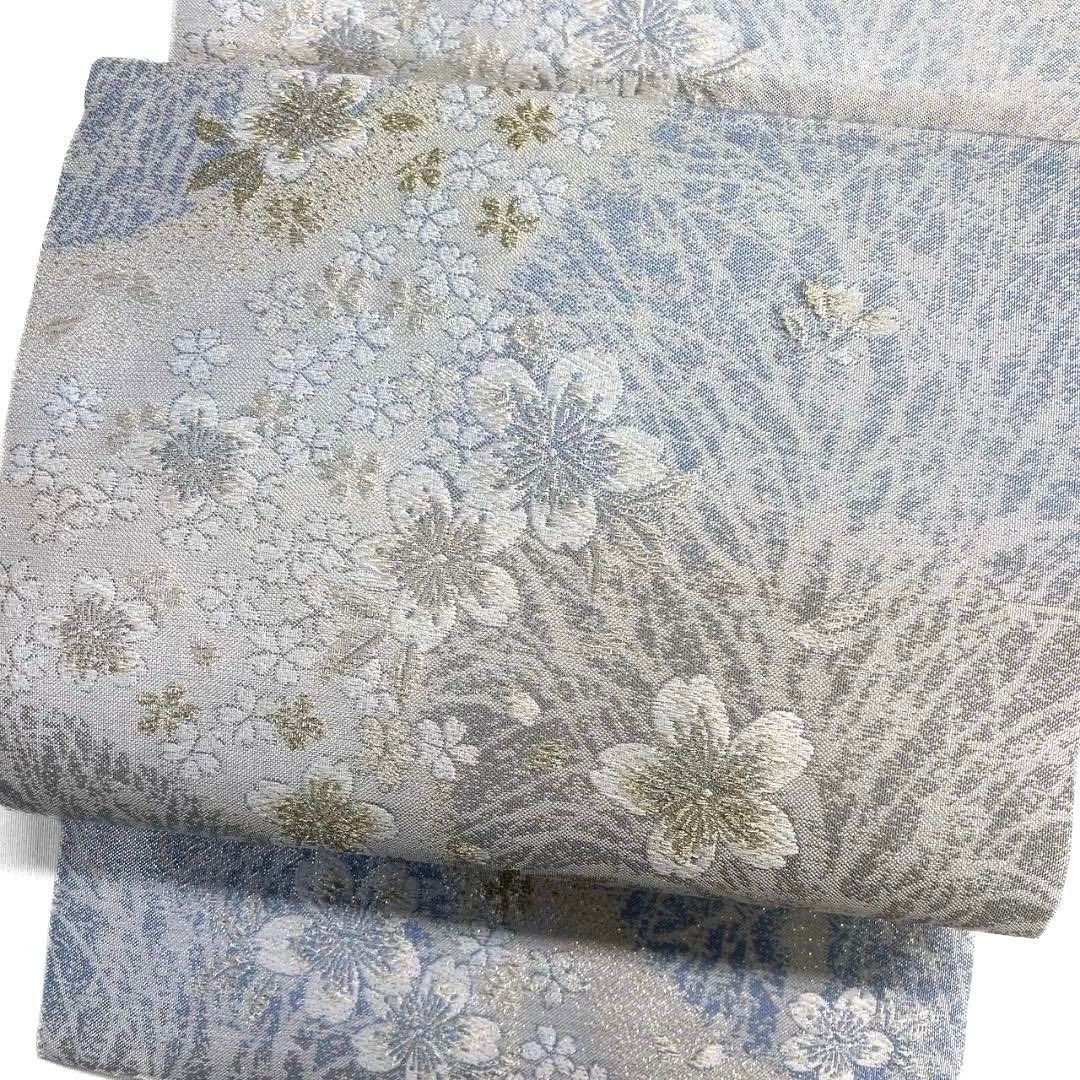 未着用 2way 辻ヶ花 藤の花 錦糸 金糸 袋帯 着物 033a p - メルカリ