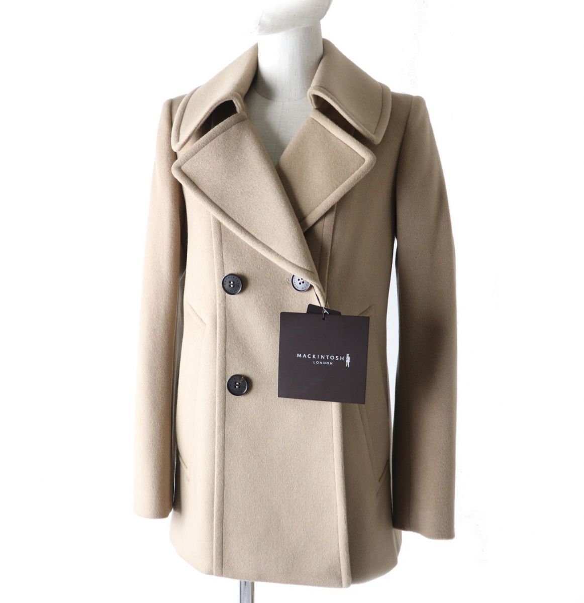 MACKINTOSH LONDONウールカシミヤ混Pコート