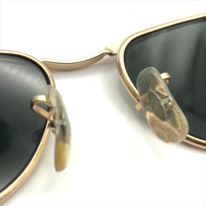 美品 Ray Ban レイバン サングラス アイウェア 2568 NSBK ブラウン ゴールド m12805 美品 Ray Ban レイバン サングラス アイウェア 2568 NSBK ブラウン
