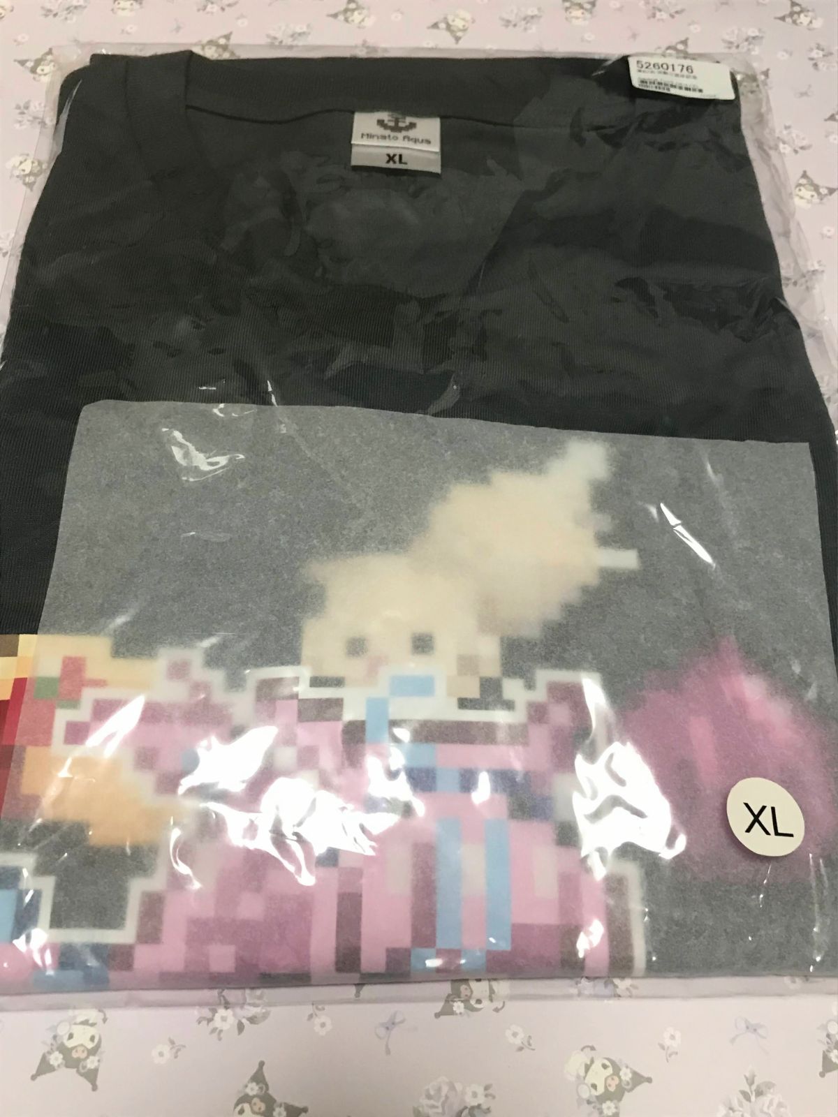 ホロライブ 湊あくあ 3周年記念 複製原画　Tシャツセット売り Amazon.co.jp: ホロライブ 湊あくあ 活動三周年記念 3rd