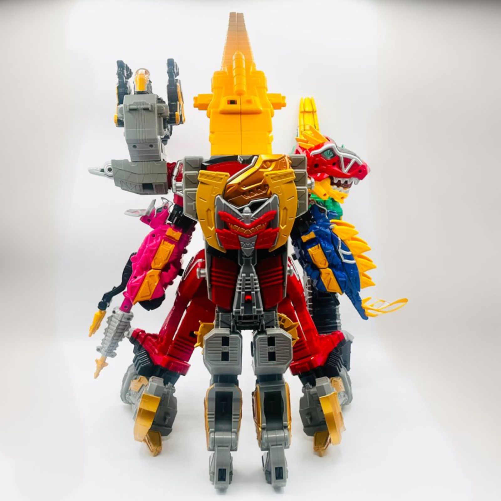 DXキョウリュウジン ウエスタンコンボセット DXギガントブラギオーセット 合体音声4種良好⭕️・獣電池11種》 DXギガントキョウリュウジン