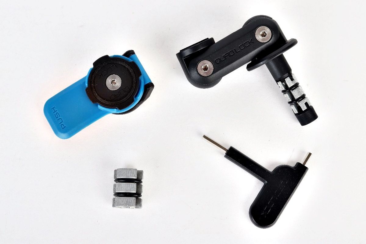 クアッドロック フォークステムマウント QLM-FSM スマホホルダー QUAD LOCK MOTORCYCLE FORK STEM MOUNT R2508-199 BRIGHTFACE_UK
