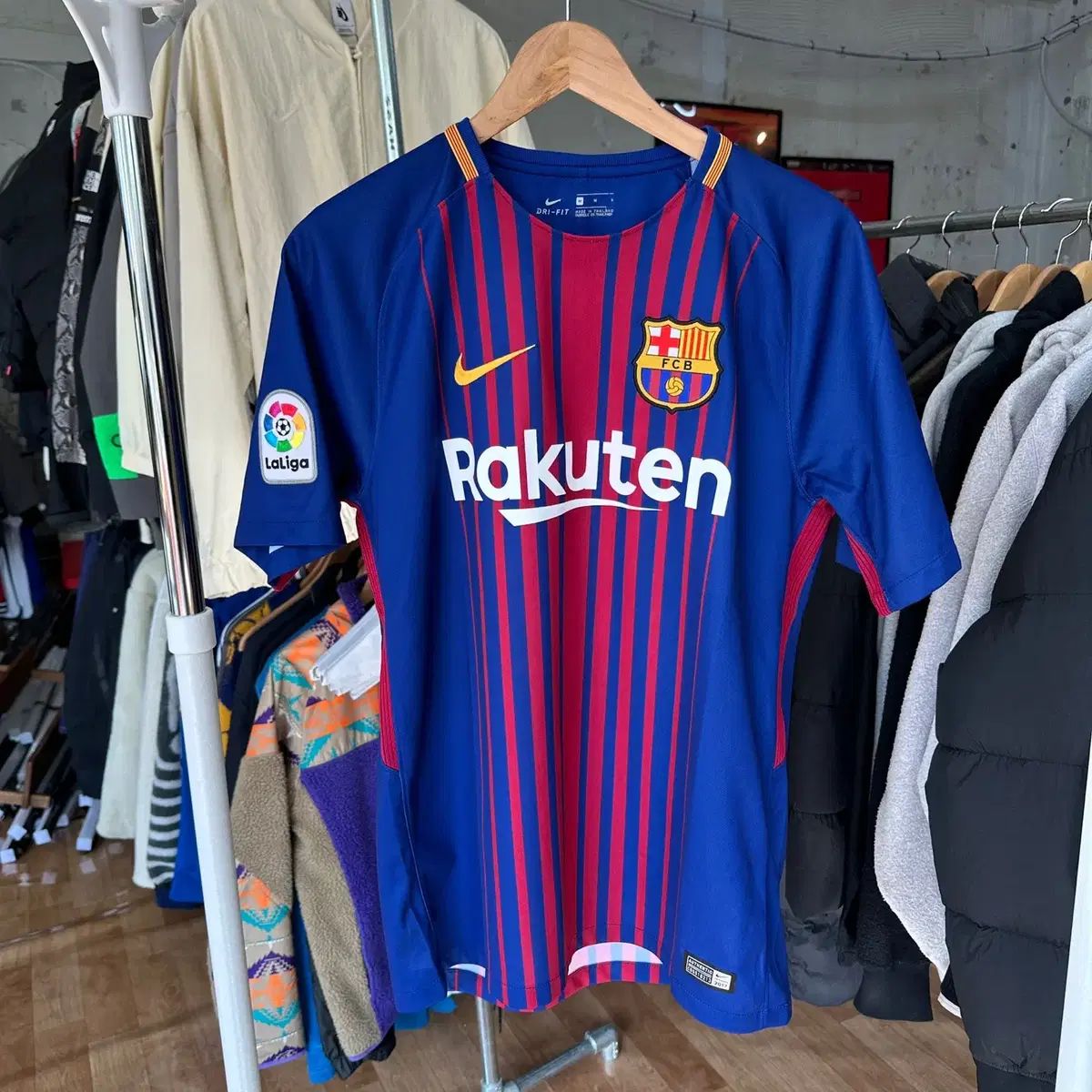 17 ー 18 バルセロナ ホーム No MESSI メッシ 海外 M