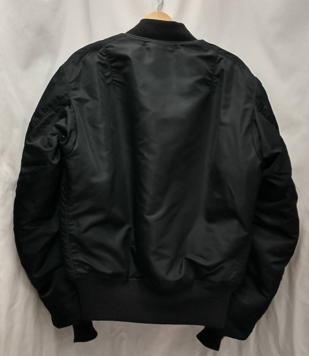 BUZZ RICKSON’S バズリクソンズ RICKSON’S WILLOAM GIBSON ウィリアムギブソン MA-1 ブラック Lサイズ BR15414