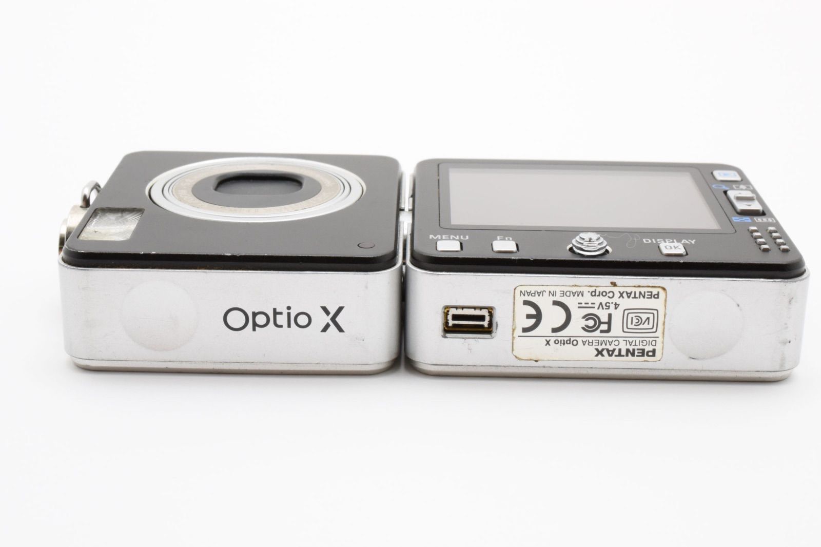 希少品【動作確認済】PENTAX ペンタックス Optio X レトロコンデジ PENTAX Optio X【希少❗️】【完動品】【実写済み！】▪️CCDカメラ