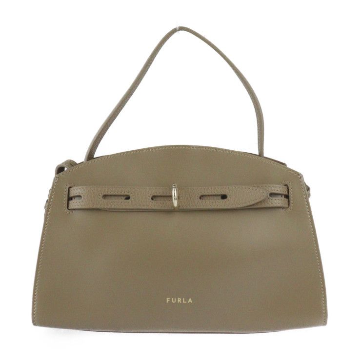 Furla フルラ ハンドバッグ WB00174 レザー FANGO ファンゴ ゴールド金具 マルゲリータ 2WAY ショルダーバッグ 【本物保証】  - メルカリ