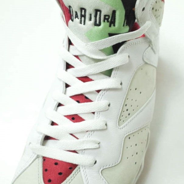 NIKE ナイキ AIR JORDAN 7 RETRO エア ジョーダン 7 レトロ 304775-125 US9.5(27.5cm)  WHITE/TRUE RED-LIGHT SILVER-TOURMALINE HARE スニーカー シューズ g11424 - メルカリ