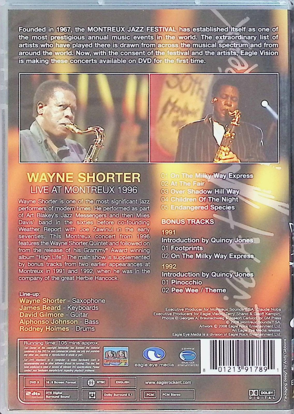 Live at Montreux 1996 (海外版DVD) Live at Montreux - Collector's Edition
