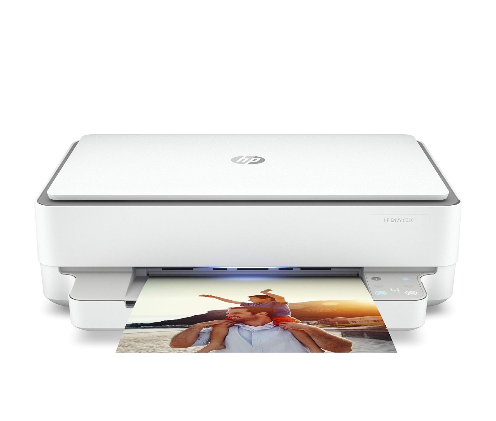 【在庫処分】6020 ENVY ホワイト A4インクジェット複合機 スマホ印刷 Wi-Fi対応 プリンター 自動両面印刷 カラー テレワーク 光るステータスライト HP スマートタスク(型番:7CZ37A#ABJ)