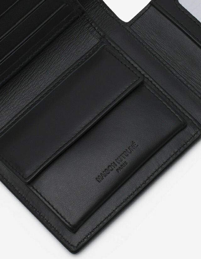 メゾンキツネ Maison kitsune 3つ折り財布 フォックスヘッド