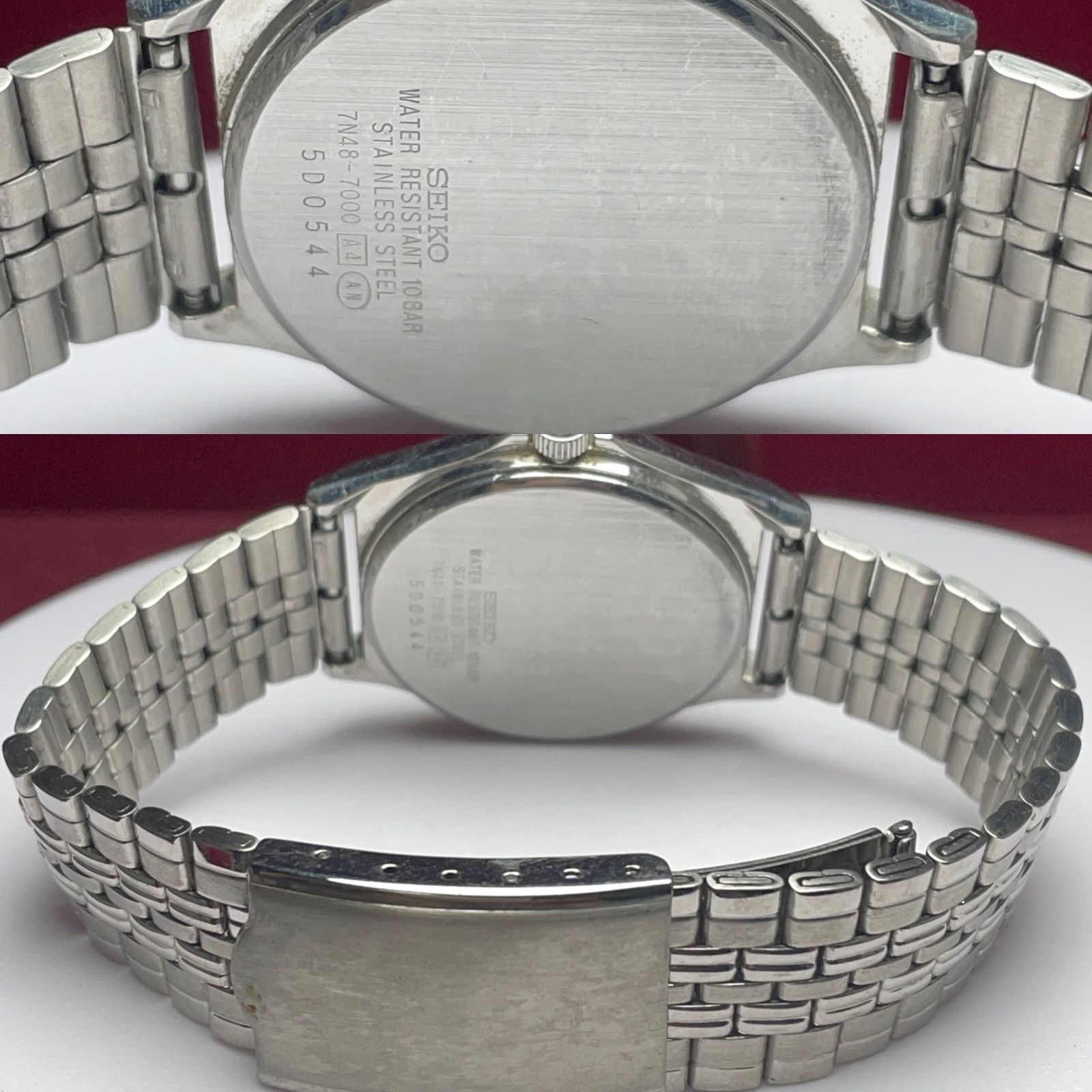 90s SEIKO SPIRIT クォーツ 電池交換済 日本製 腕時計 - メルカリ