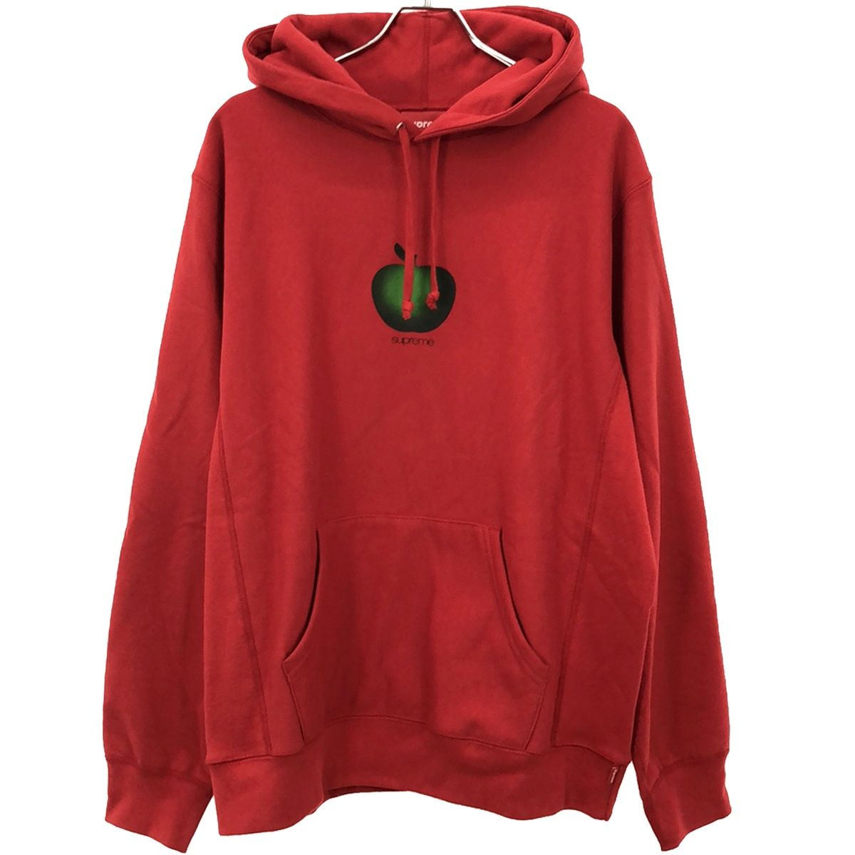 Supreme シュプリーム 19SS Apple Hooded Sweatshirt パーカー レッド 