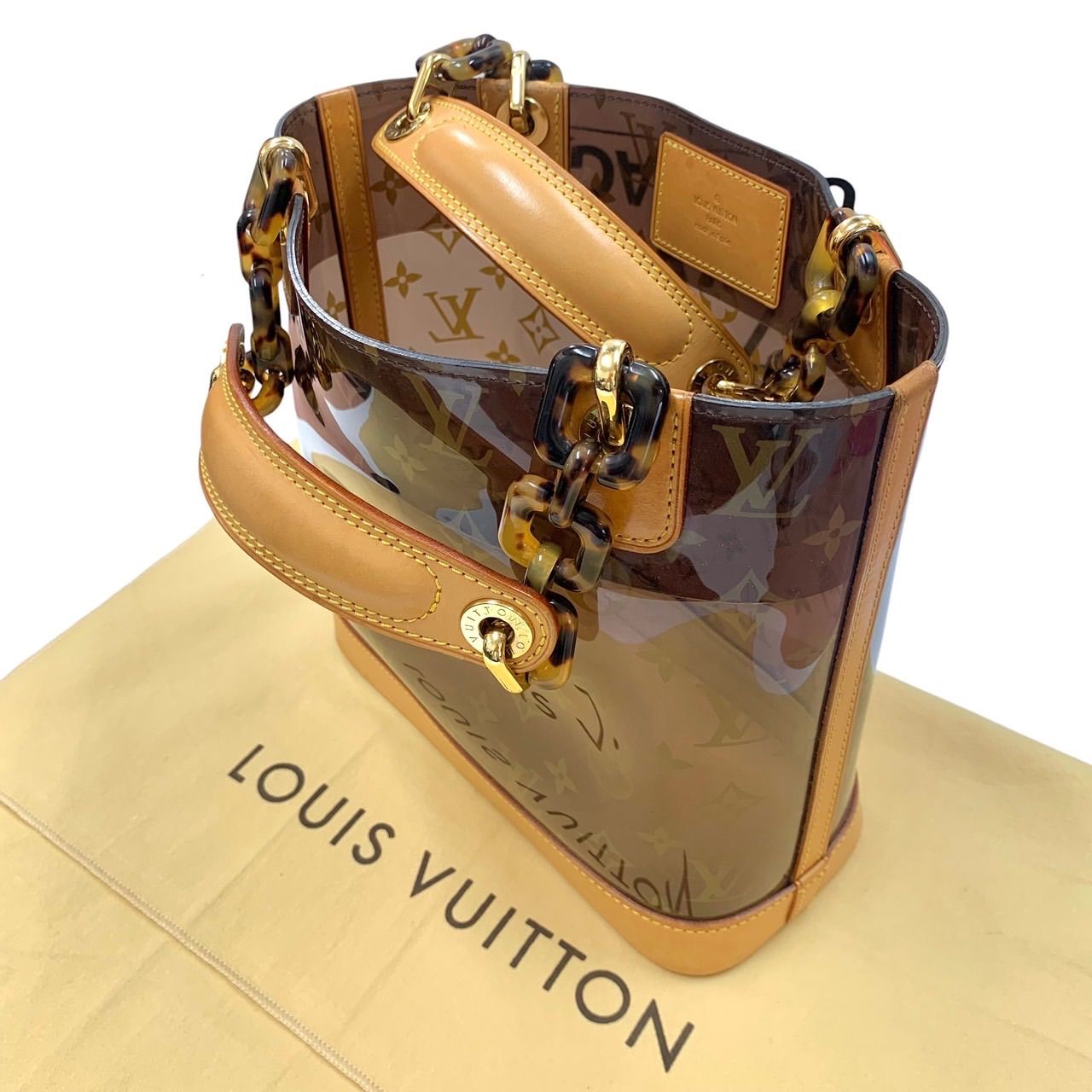 美品⭐️ LOUIS VUITTON ルイヴィトン】 カバアンブルPM モノグラム ビニール トートバッグ ショルダーバッグ レディース M92502  （AYA） 240502000AB - メルカリ