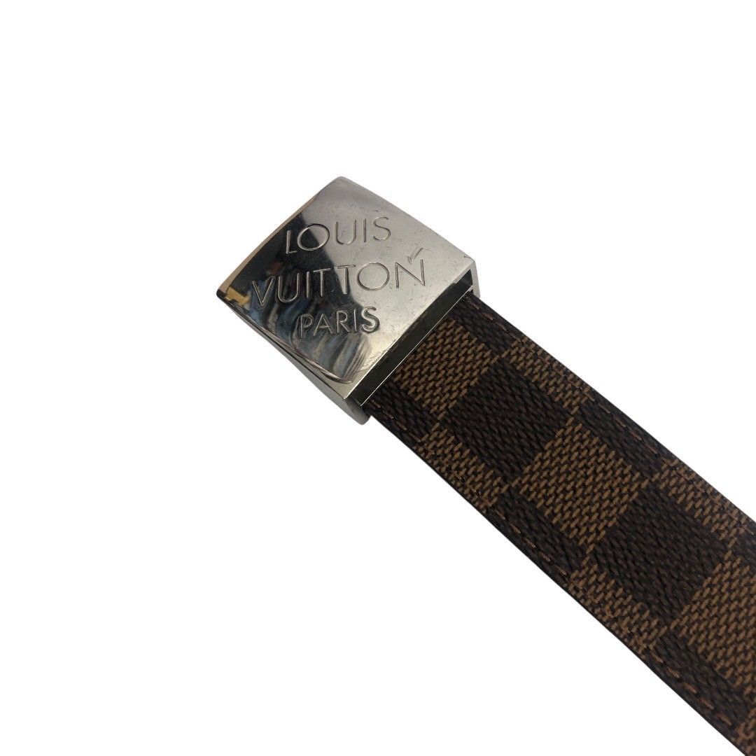 LOUIS VUITTON  ダミエ　ベルト  サンチュール キャレ シルバー 楽天市場】LOUIS VUITTON ルイ ヴィトン ダミエ サンチュール