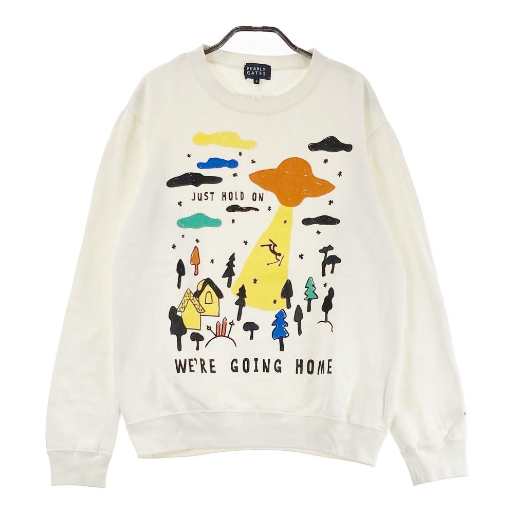 サイズ：4 PEARLY GATES パーリーゲイツ スウェット 長袖トレーナー