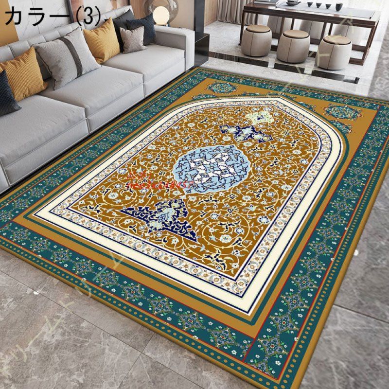 ペルシャ風 絨毯 ラグマット ペルシャ柄 室内 玄関マット ペルシャ風 絨毯 ラグマット ペルシャ柄 室内 玄関マット