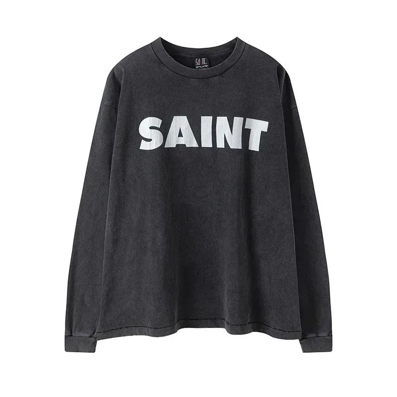 さまざまなシーンで活躍◆SAINT MICHAELセントマイケル◆SAINT ロングスリーブ長袖カットソー ユニセックス