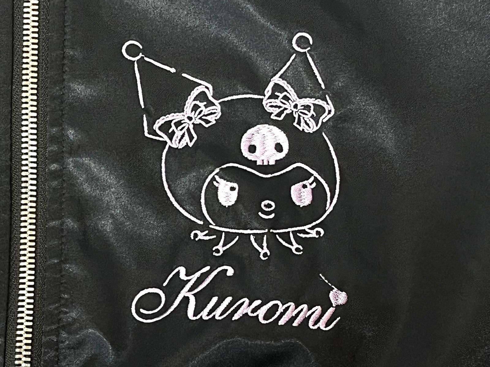 丸眞 サンリオ クロミ レースブラック スカジャン 3825013900 L