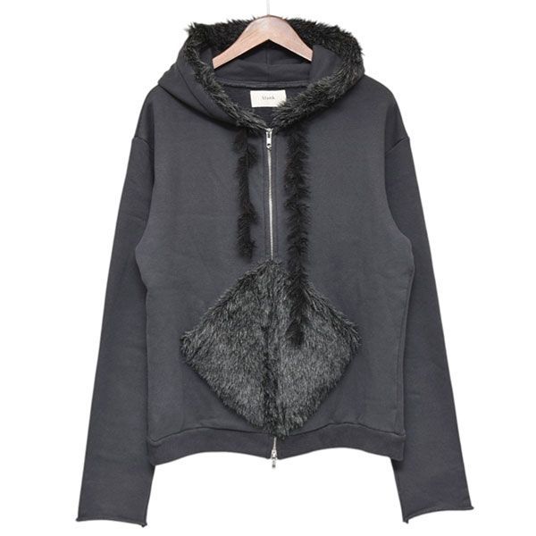 10/7値下げ】 BLANK ブランク 2024AW DIAMOND FUR HOODIE ファー 