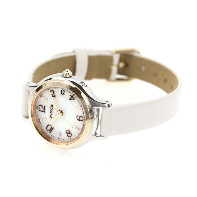 【新品】シチズン CITIZEN wicca 腕時計 レディース KS1-937-11 ウィッカ ソーラーテック電波時計 限定モデル
