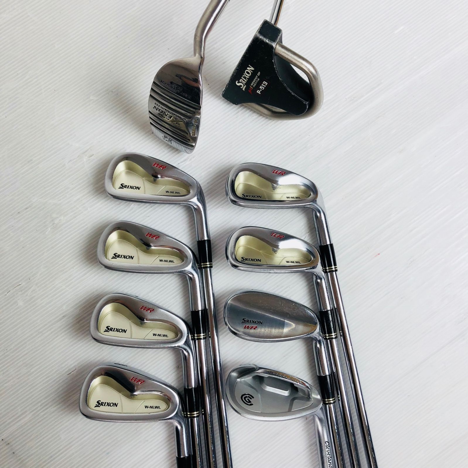 初心者男性用　ゴルフセット　全13本　ゴルフバックSRIXSON付 豪華 13本 SRIXON スリクソン メンズ ゴルフ クラブ セット