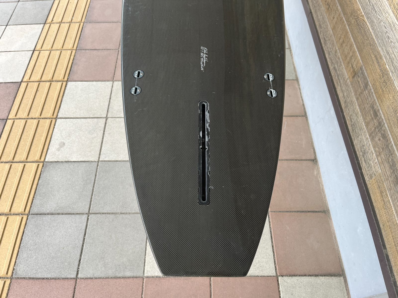 中古サーフボード 9'0 ロング THUNDERBOLT GUY TAKAYAMA GT-7