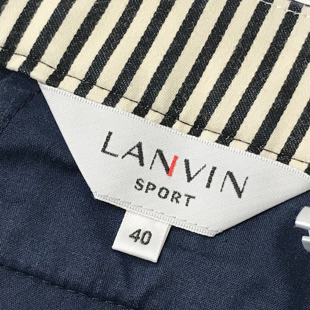 サイズ：40 LANVIN SPORT ランバン スポール ストレッチハーフパンツ